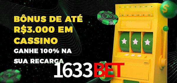 1633bet melhor bônus de depósito